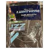 Tablecloths Bundle - Disney Pixar Lightyear 132x178 cm + Ambesonne Pizza Apron Pack + PartyWoo 9218 - 9 Prints Lot