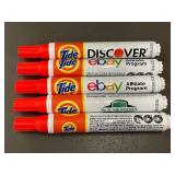 Mpls - Set of 5 Tide To Go Instant Stain Remover Pens with Assorted Branding