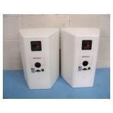 (2) JBL Professional Contractor Control Series Control 28 High Output Indoor / Outdoor Background / Foreground Loudspeakers / Speakers