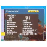 Epson PowerLite 2155W Home Theater Widescreen Full HD 3LCD 5000-Lumen Projector / Projection System