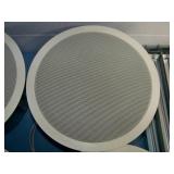 (6) Community D6 6.5" 2-Way High Output In-Ceiling Speakers with Speaker Rings and Ceiling Tiles