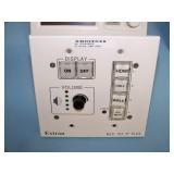 (7) Extron Wall Plate Controls