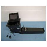 Crestron Desk Flip Top Touch Screen with CBLR-AUDIO Cable Management Retractor