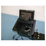 Crestron Desk Flip Top Touch Screen with CBLR-AUDIO Cable Management Retractor