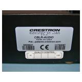 Crestron Desk Flip Top Touch Screen with CBLR-AUDIO Cable Management Retractor