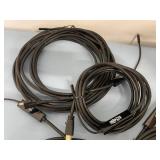 (Entire box of Cables weighs 25+ Pounds) LARGE LOT of Various Length USB-C to HDMI Audio/Video 4K Adapter Cables