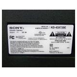 Sony 43" 4K HDR Ultra HD (UHD) SMART LED TV / Television with Remote Control and Stand