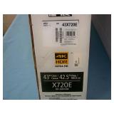 Sony 43" 4K HDR Ultra HD (UHD) SMART LED TV / Television KD-43X720E with Remote Control and Stand