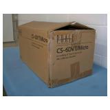 (4) Phase Technologies CS-6DVT/Micro 2-Way 6.5" Woofer Dual Voice Coil 100W In-Ceiling Speakers - NEW IN BOX