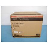 (2) Phase Technologies V-Surround-II 2-Way Switchable Bipole/Dipole Surround Speakers - Black - NEW IN BOX