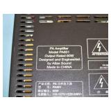 Atlas Sound PA601 Single Channel 60W PA Amp / Amplifier