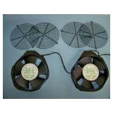 (2) Commonwealth FP-108EXM Rotary Fans
