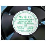 (2) Commonwealth FP-108EXM Rotary Fans