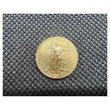 2015  $5.00 Gold Eagle (1/10 Ounce) of .999 Gold