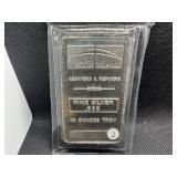 NTR Metals Ten Ounce .999 Silver Bar
