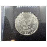 GSA Uncirculated 1884-CC Morgan Dollar NGC MS63 with Original Box and COA