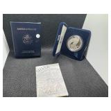 Better Date 1994 Proof Silver American Eagle in Original Mint Box with COA Greysheet Wholesale Price - $114.00