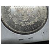 1878-S Morgan Silver Dollar Marked Choice UNC When Purchased