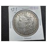 1880 Morgan Silver Dollar