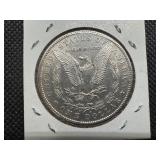 1881-S Morgan Silver Dollar Marked UNC BU When Purchased - Nice Mint Luster!!