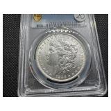 1883-O Morgan Silver Dollar PCGS MS62- PCGS Price Guide is $85