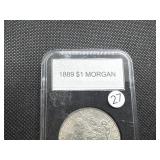 High Grade 1889 Morgan Silver Dollar