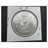 1890 Morgan Silver Dollar Marked AU When Purchased - Nice Mint Luster!!