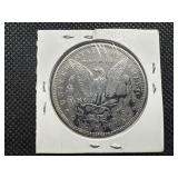 1897-S Morgan Silver Dollar Marked MS60 When Purchased