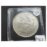 1900 Morgan Silver Dollar Marked MS63 When Purchased