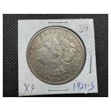 1921-S Morgan Silver Dollar Marked XF When Purchased