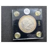 1892 Columbian Commemorative Silver Half Dollar