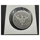 1911 Silver Barber Half Dollar