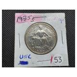 1935-S San Diego Commem. Silver Half Dollar Marked UNC When Purchased -  Greysheet Wholesale Price for an MS62 is $90
