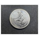 1984 BU 1 Oz. Silver Engelhard Prospector -- Hard to Find!
