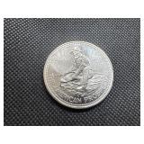 1985 BU 1 Oz. Silver Engelhard Prospector -- Hard to Find!