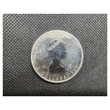 1989 BU Canadian 1 Oz. .9999 Silver Maple Leaf Coin
