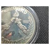 1988-S Proof Olympic Silver Commem. Dollar
