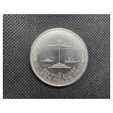 1 Oz. .999 Silver Trade Unit Round