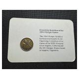 1984 Olympic Games Los Angeles Friendship Medallion