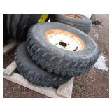 (2) Implement Wheels & Tires