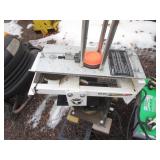 Clay Pigeon Thrower Set Up on Wagon w/Battery