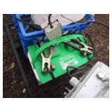 Clay Pigeon Thrower Set Up on Wagon w/Battery