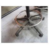 (2) Adjustable Height Bar Stools