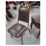 (4) Padded Chairs