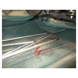 Ice Fishing Sled/Pop Up Shelter w/8" Jiffy Ice Auger