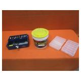Bait Bucket, Tackle Boxes & Vintage Tackle