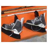 Nike size 10D Hockey Skates & Hockey Sticks