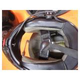 (2) Helmets w/Comunication System size Large & Medium