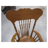 Vintage Rocking Chair & Desk