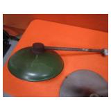 Vintage Light Fixtures & Meat Saw